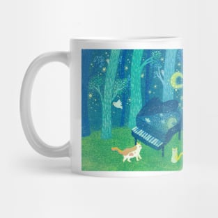 Piano moonlight Mug